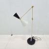 Corner Floor Lamp Stand Adjustable Arm Standing Floor Lamp with Shade