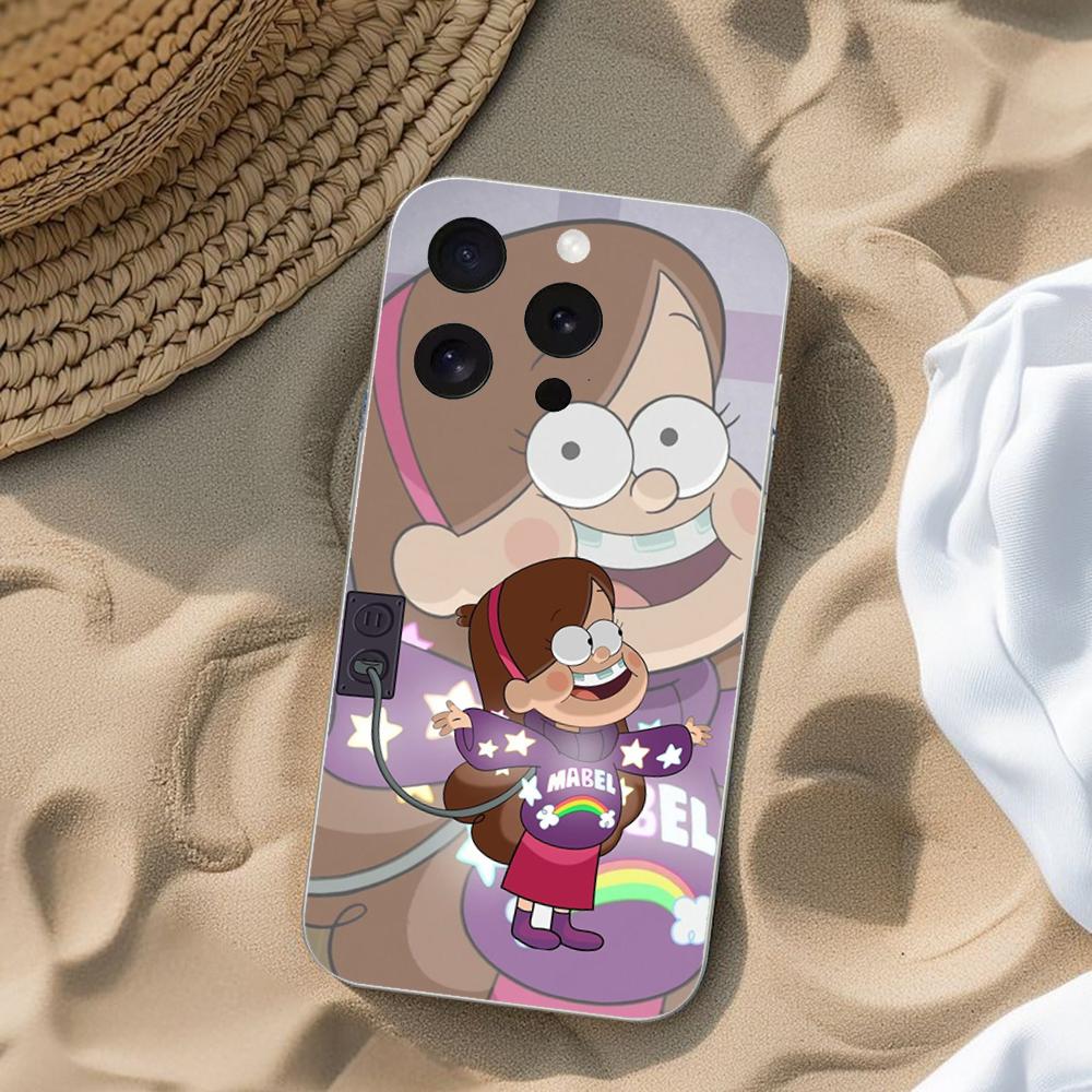Чехол для телефона Gravity Falls Комикс Аниме Для iPhone 16 15 11 13 14 Pro Max 7 8 Plus X Xr Xs Max Se2020 12mini Прозрачная крышка