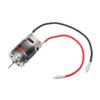 RC Motor 28T High Torsion Low Noise Black Reliable Stainless Steel Brushed 390 RC Motor Fit for Traxxas 1/16 RC Car