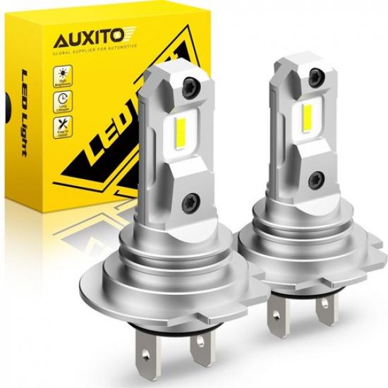2X H7 LED Headlight Bulb Kit High Low Beam 40000LM Super Bright 6500K White USEA