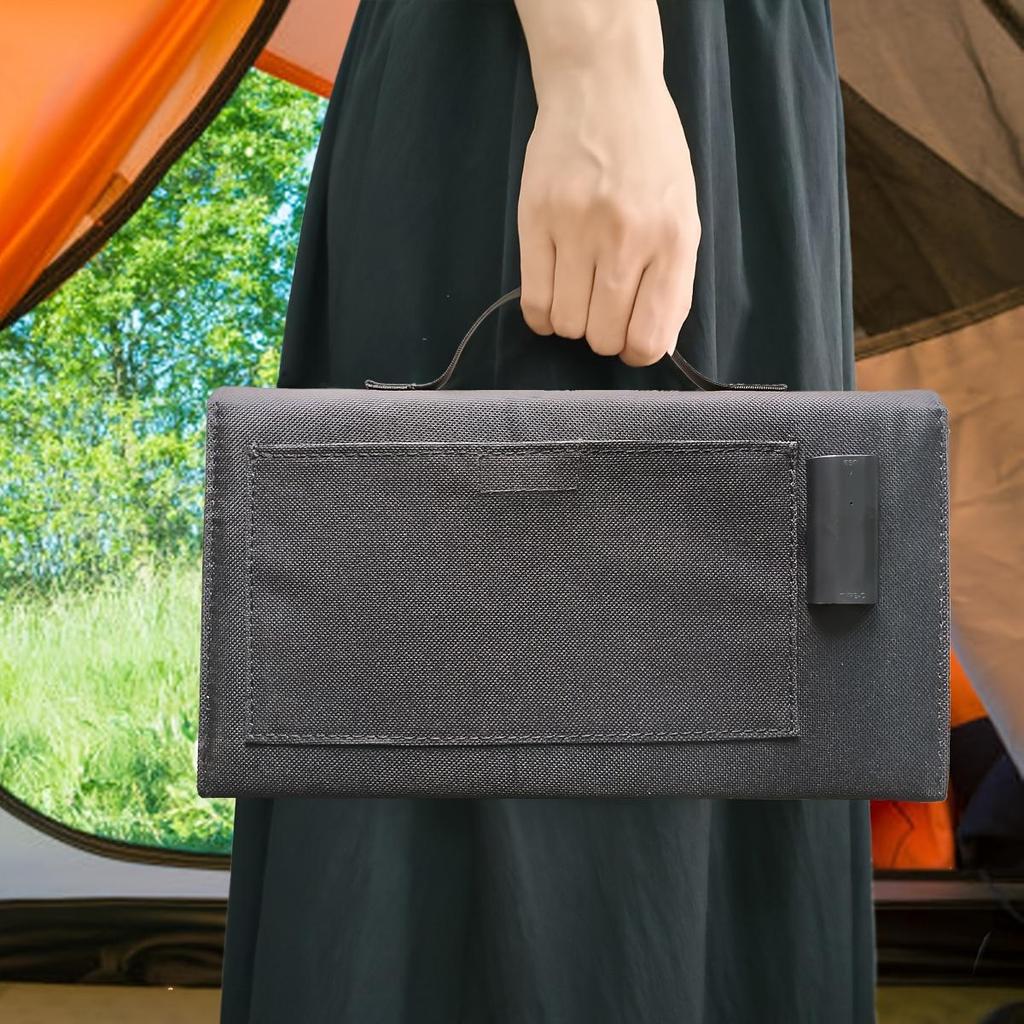 Portable Solar Panels, Foldable Solar Panel Battery Chargers, iPhones, iPads, Laptops, TYPE-C, USB Ports
