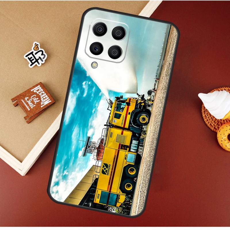Fire Truck Case For Samsung Galaxy M16 M36 M56 M06 M52 M32 M12 M54 M34 M14 M35 M55 M15 M11 M31 M13 M53