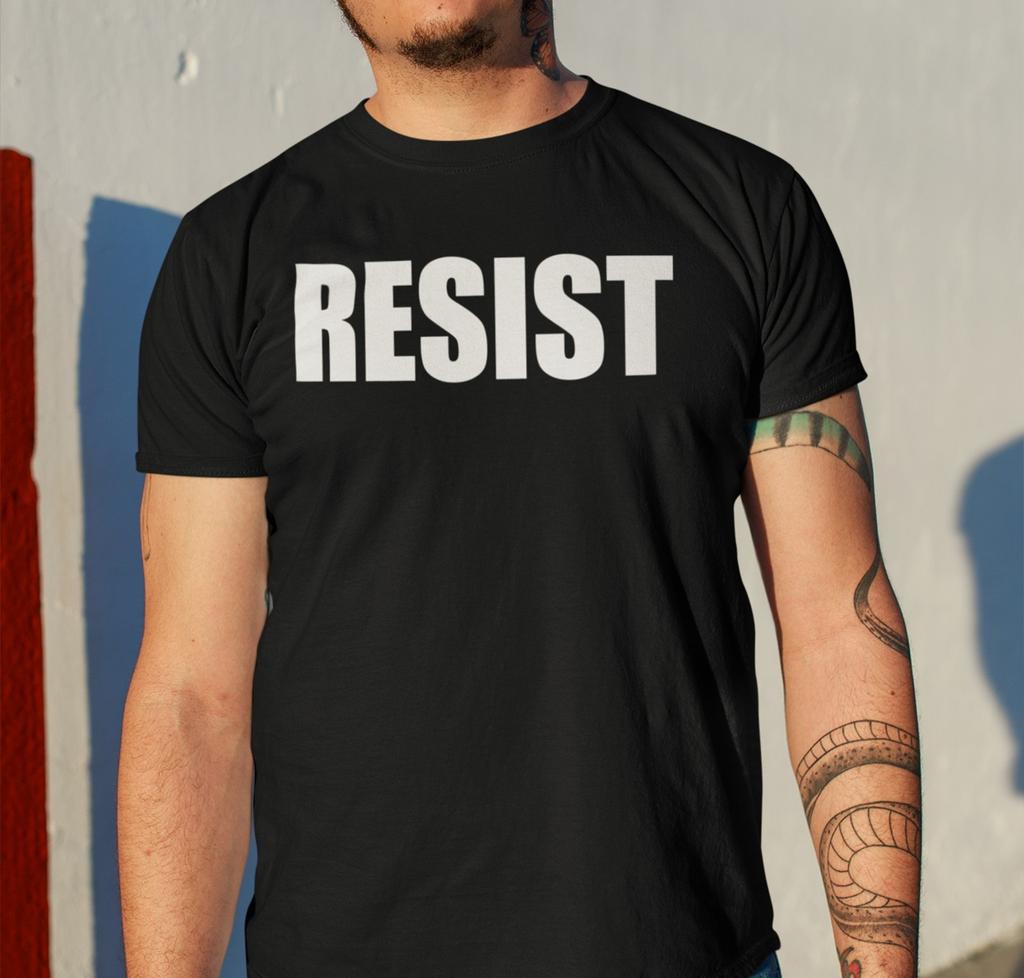 Resist Shirt Anti Donald Trump Protest United States Political Rally Democracy