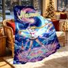 Custom Name Personalized Sailor Moon Print Blanket, Home Decor, Bedroom, Sofa, Camping, Couch, Gifts for Birthday Christmas