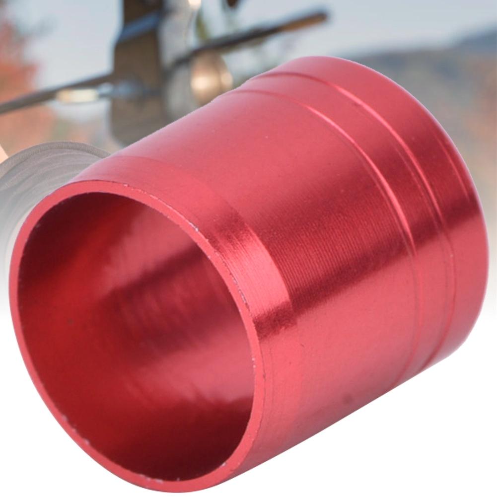 20 Pcs Universal Aluminum Alloy Archery Explosion Proof Ring Bow and Arrow Accessories Set(red 8mm)