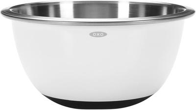 OXO Миска для смешивания Нержавеющая сталь Средняя Белая