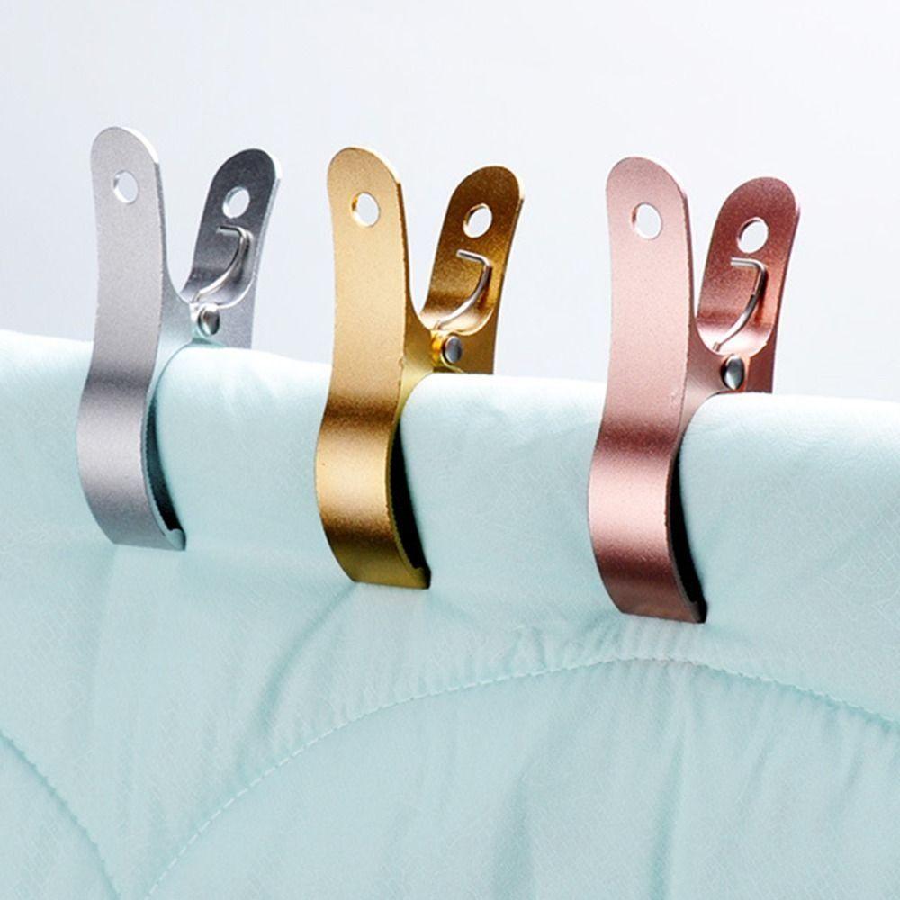 2Pcs Thicken Windproof Clothespins Heavy Duty Quilt Clips Drying Clothes Pegs for Clothing