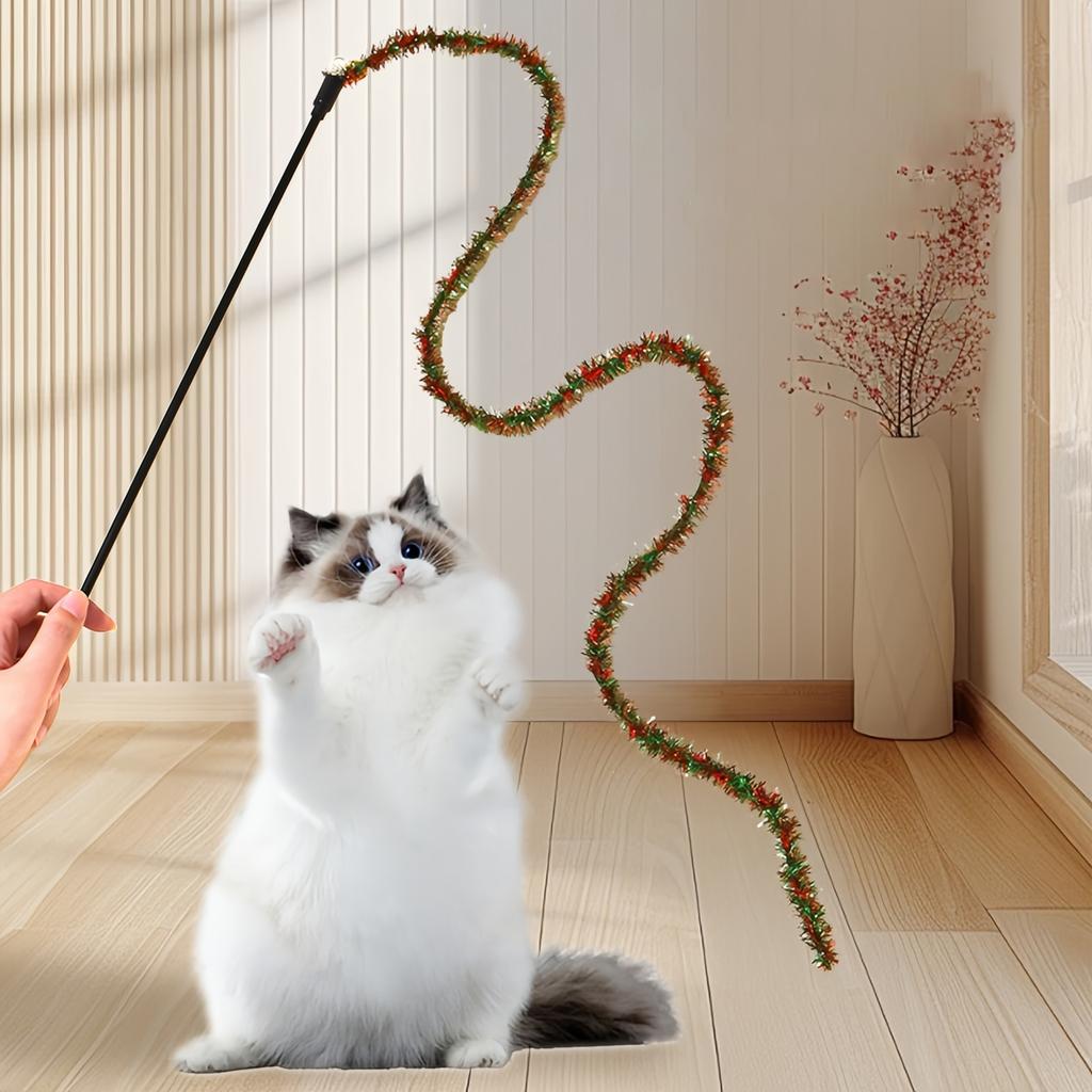 Extra Long Pom Poms Teaser Wand