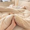 Thickened Taffeta Milk Velvet Winter Duvet