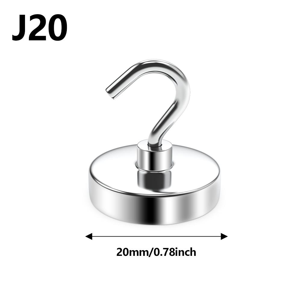 J10-J42MM Сильный Магнитный Крючок Многоцелевой Крючок для Хранения Бытовой Кухонный Крючок для Хранения Ключница Крючок для Ванной