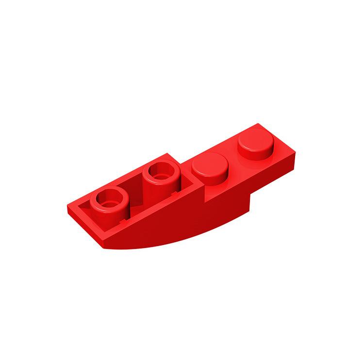 20 шт. MOC детали сборки 13547 изогнутый склон 4x1 перевернутый строительные блоки детали DIY светящиеся блоки но