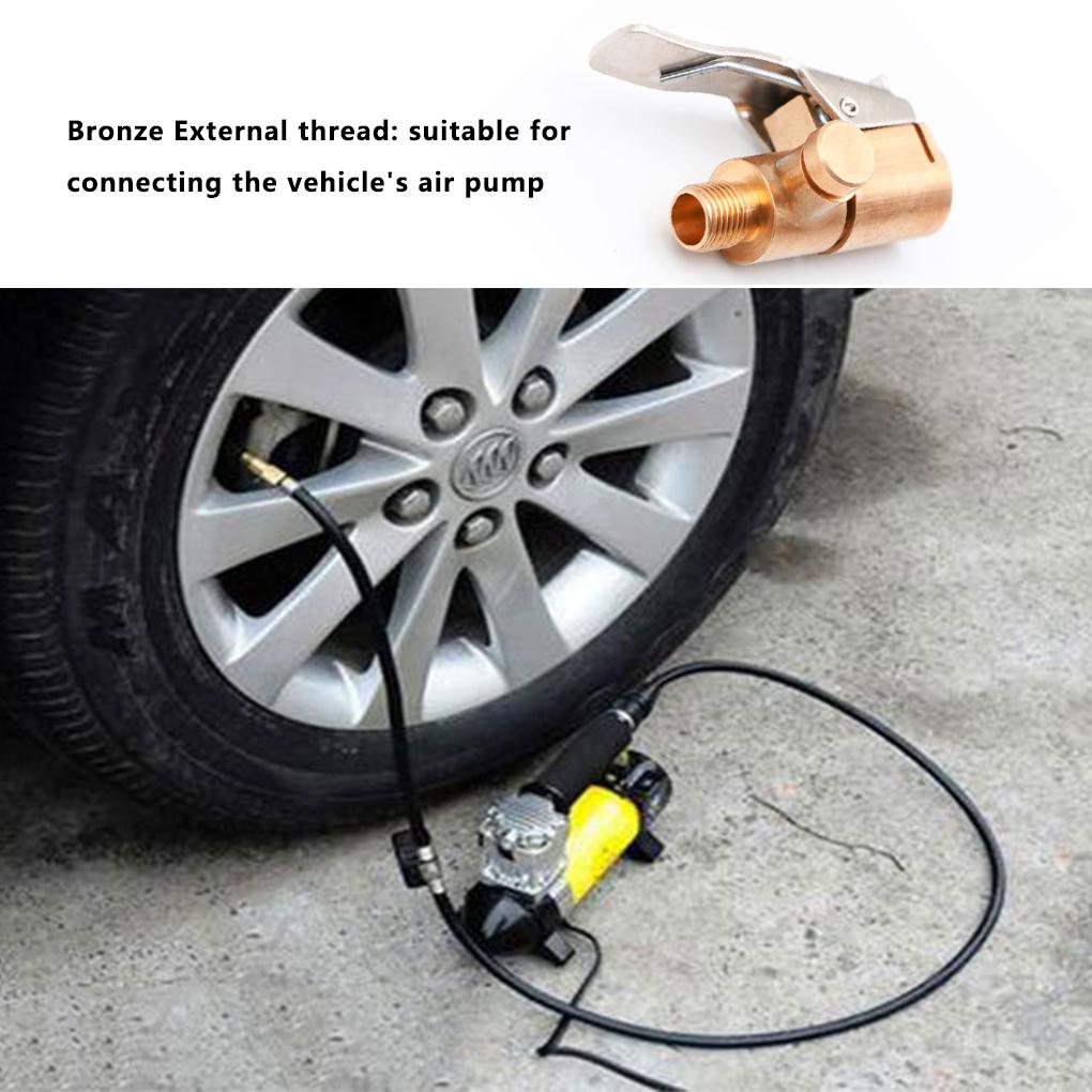 Heavy-Duty Valve Connector For Car Tyre Inflator Pump Pump Valve Connector Inflator Pump Valve Tire