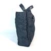 FENDI 7VA367 logo Shoulder Bag Vertical Tote Bag Nylon / Leather Black