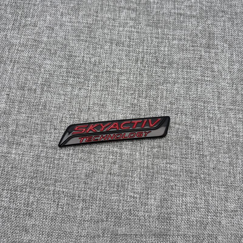 Mazda 3 Черный Задний Багажник "Черный Воин" SKYACTIV Наклейка на Багажник