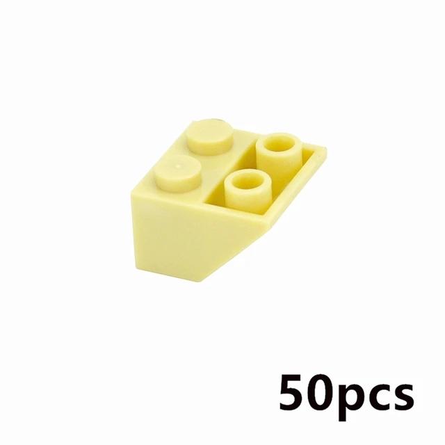 Наклонный перевернутый 2x1x3 Строительные блоки Совместимые 2449 Технические детали DIY Собираемые части Наклонная сторона Обратные кирпичи MOC Игрушки