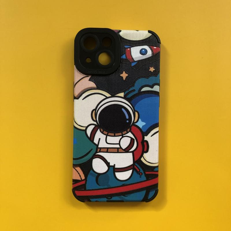 Чехол с изображением космонавта для Iphone 14 Pro Max 11 13 Mini 12, противоударный чехол для телефона Iphone Xr Xs X 7 8 Plus Se2 6s Se 3 Se2020