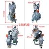 LPG CNG 4,5–5,5 кВт Для Honda GX390 GX340 188F Бензиновые Газовые Малые Двигатели Генератор Двухтопливный Карбюратор Ручной Подсос