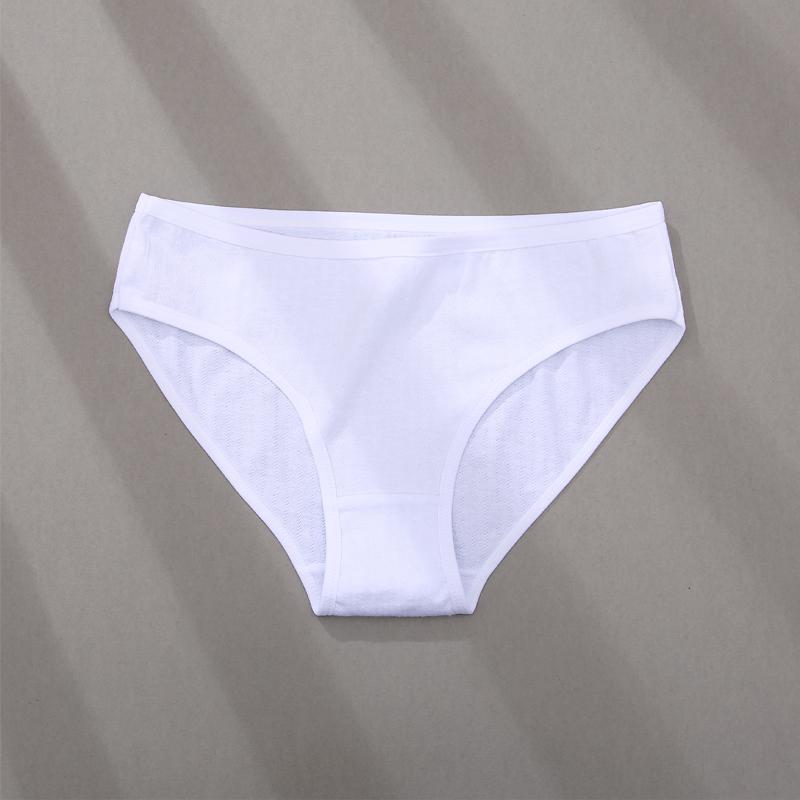 FINETOO Cotton Breathable Panties for Women Soft Comfort Briefs Lingerie Letter Female Underpants