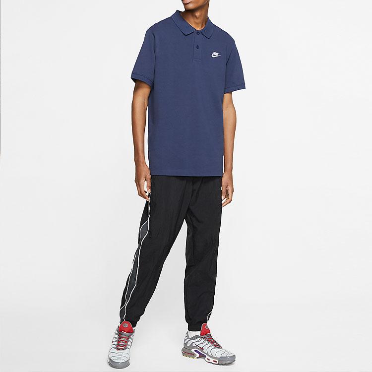Nike Мужская рубашка-поло Морской синий CN8765-410
