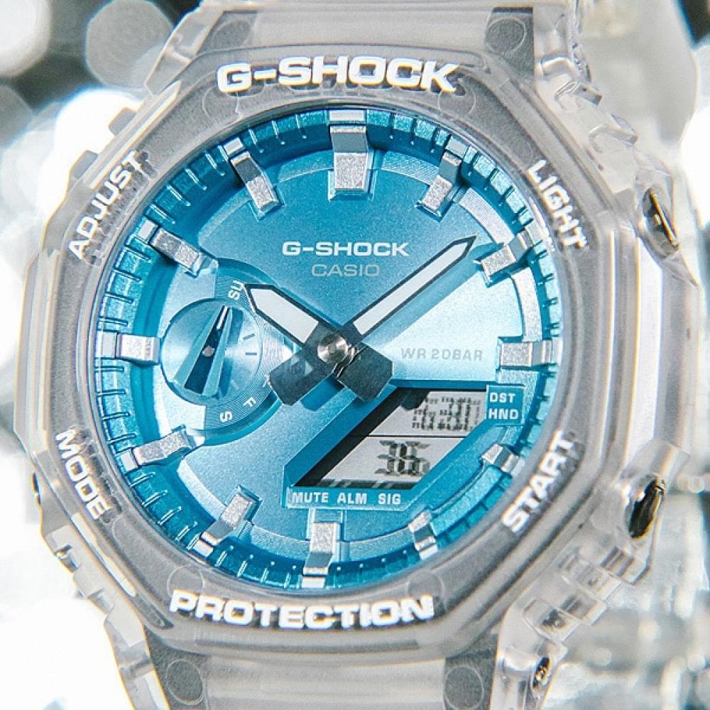 Casio G Shock G Shock яркий металлический циферблат серии Ga 2100bm 7a2jf