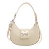 Chic Pu Leather Korean Underarm Bag Fashionable Shoulder Bag For Everyday Use
