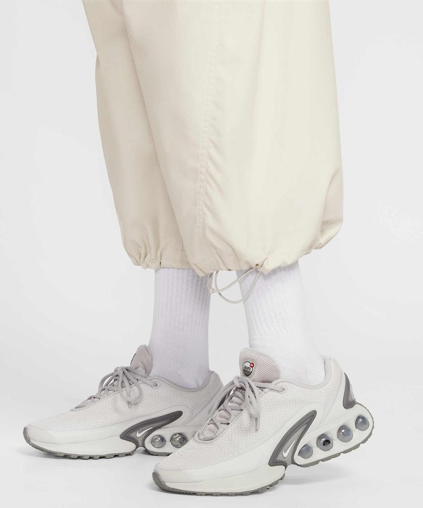 NIKE Sportswear Oversized Mid-Rise Woven Pants W - Light Bone:Heather:Light Bone / If5454-072