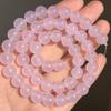 4-12mm Natural Round Lavender Chalcedony Jades Beads Loose Spacer Stone Beads For Jewelry Making DIY Handmade Bracelets 15Inch