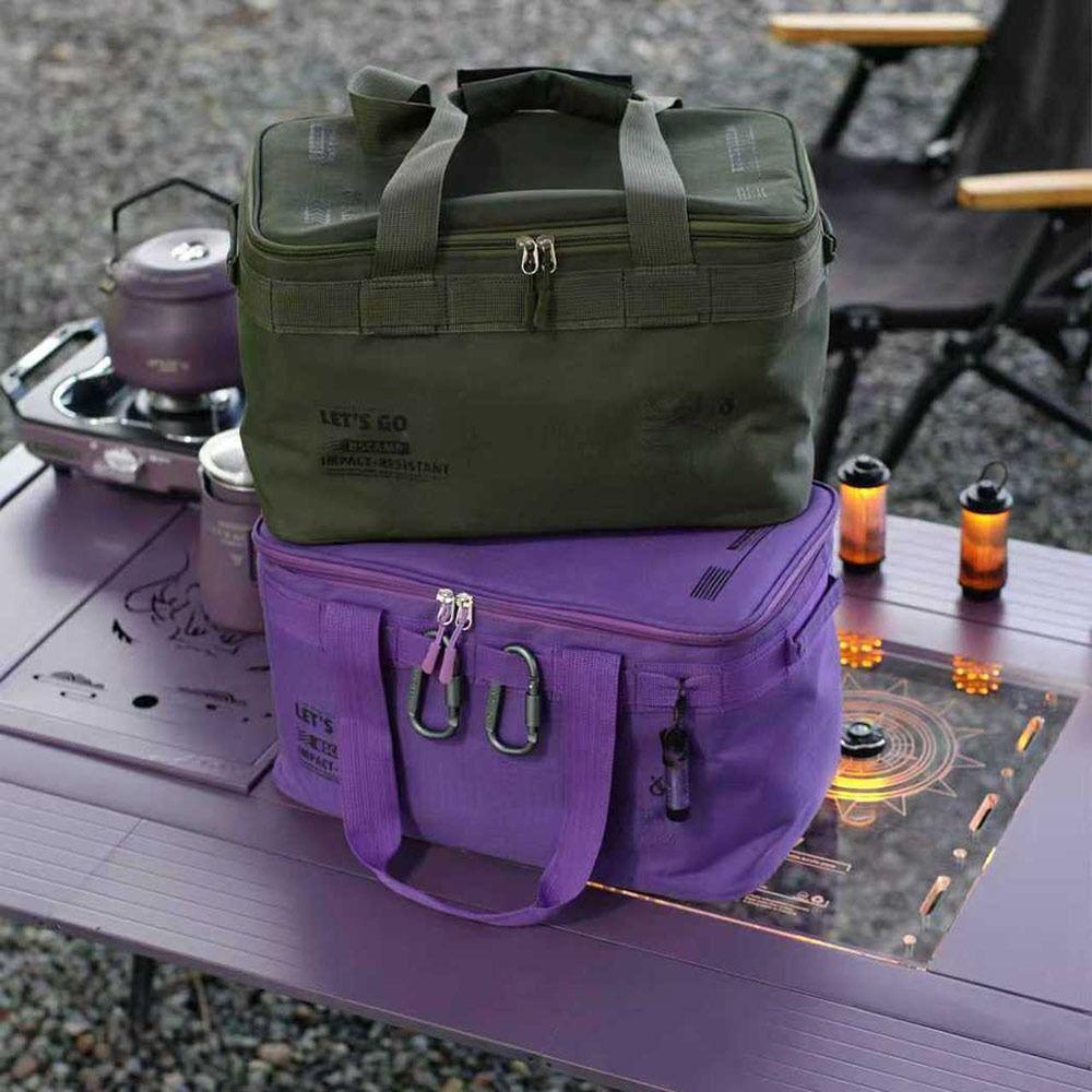 Large Capacity Camping Picnic Box Folding Outdoor Equipment Storage Box Camping Equipment