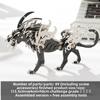 3d DIY подарок на день рождения для мальчиков и детей металлическая сборка робот головоломка Божественные звери игрушка модель творческое рукоделие
