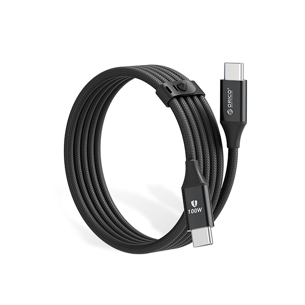 CDX 100W 5A Power Delivery USB-C Cable 1m - Black