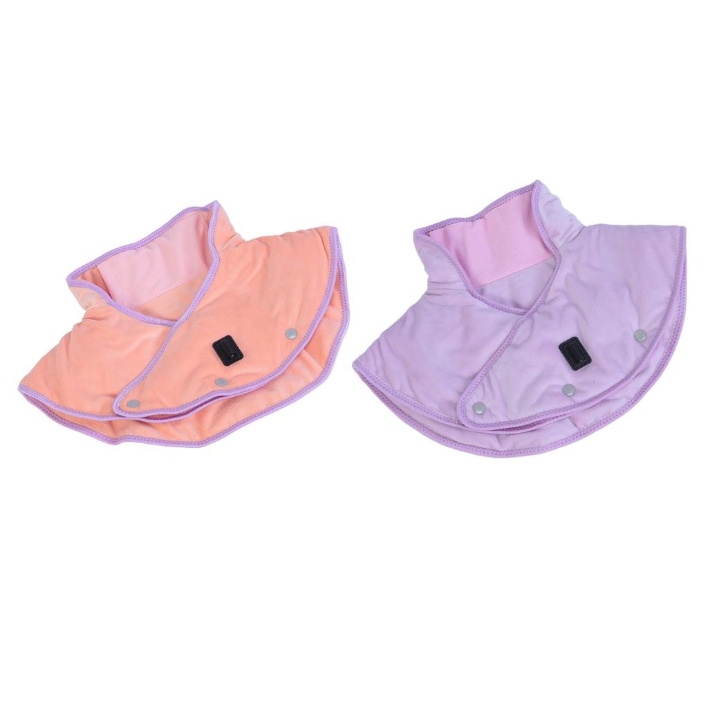 Подогреваемая накладка на шею и плечи с 3 настройками таймера, удобная для кожи, электрическая согревающая повязка для шеи