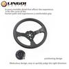 LESQUE Dirt Pit Bike 300mm Steering Wheel 6 Holes Easy Install Motocross Handle Bar For ATV UTV Go Kart 125 150CC Karting