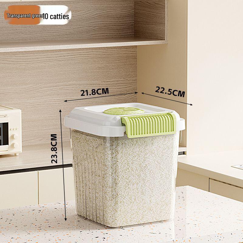 Герметичный контейнер для хранения риса и зерна, защищенный от насекомых