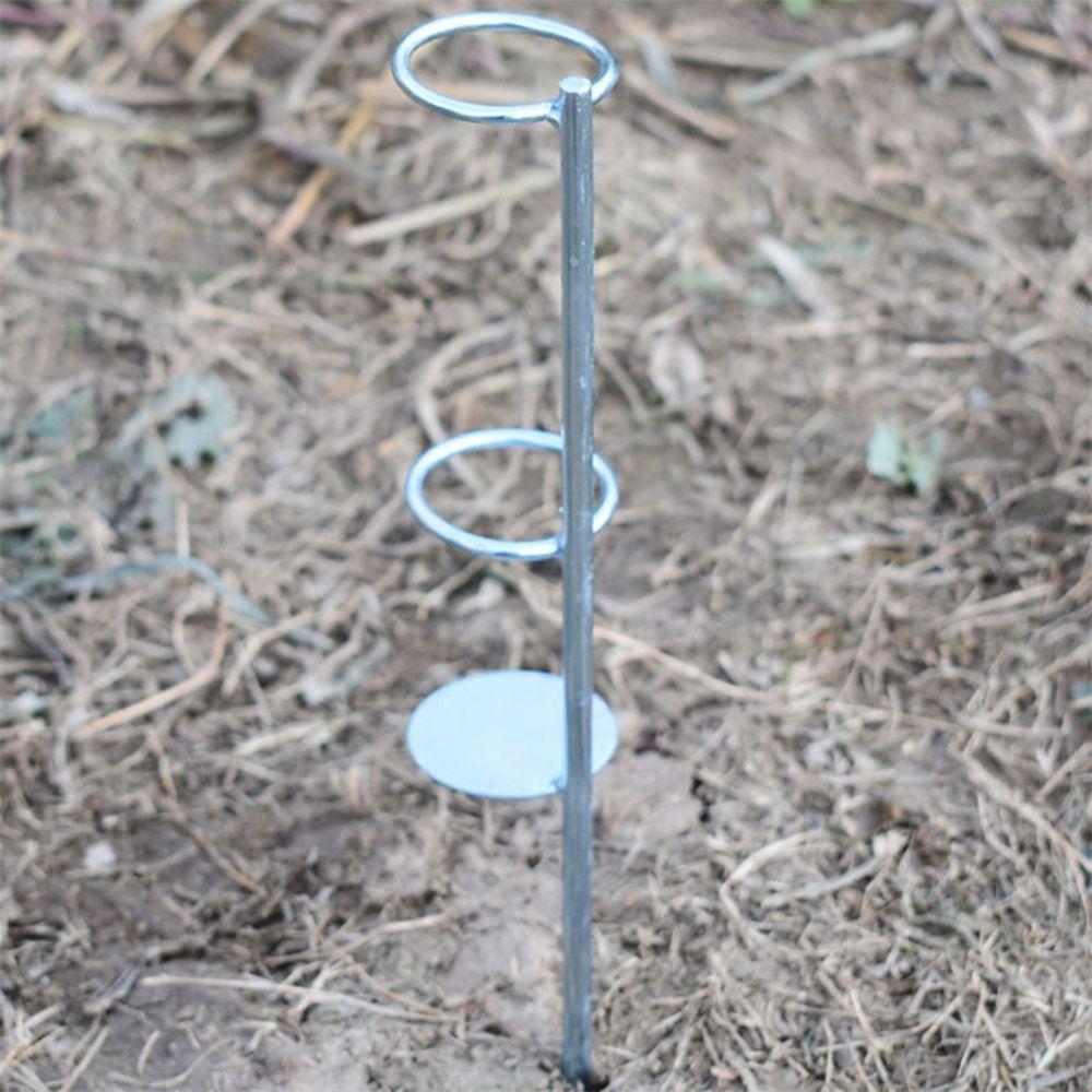 30/40/50cm Ground Spike Fishing Rod Holder Ground Rod Holder Fishing Rod Support Fishing Pole Stand
