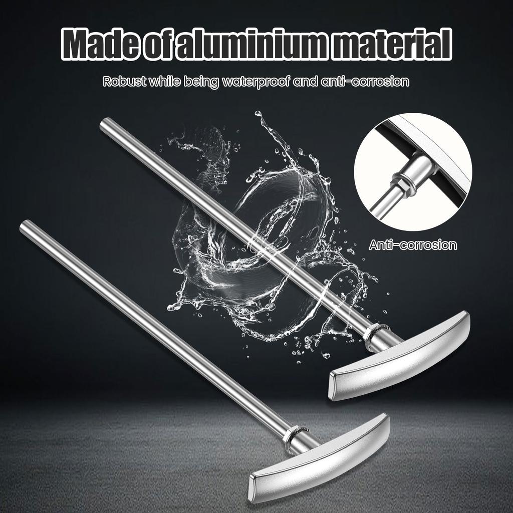 Удлинитель клапана сточных вод для автодома Удлинительная трубка Ручка Удлинительная штанга для управления отходами Рычаг-удлинитель клапана отходов