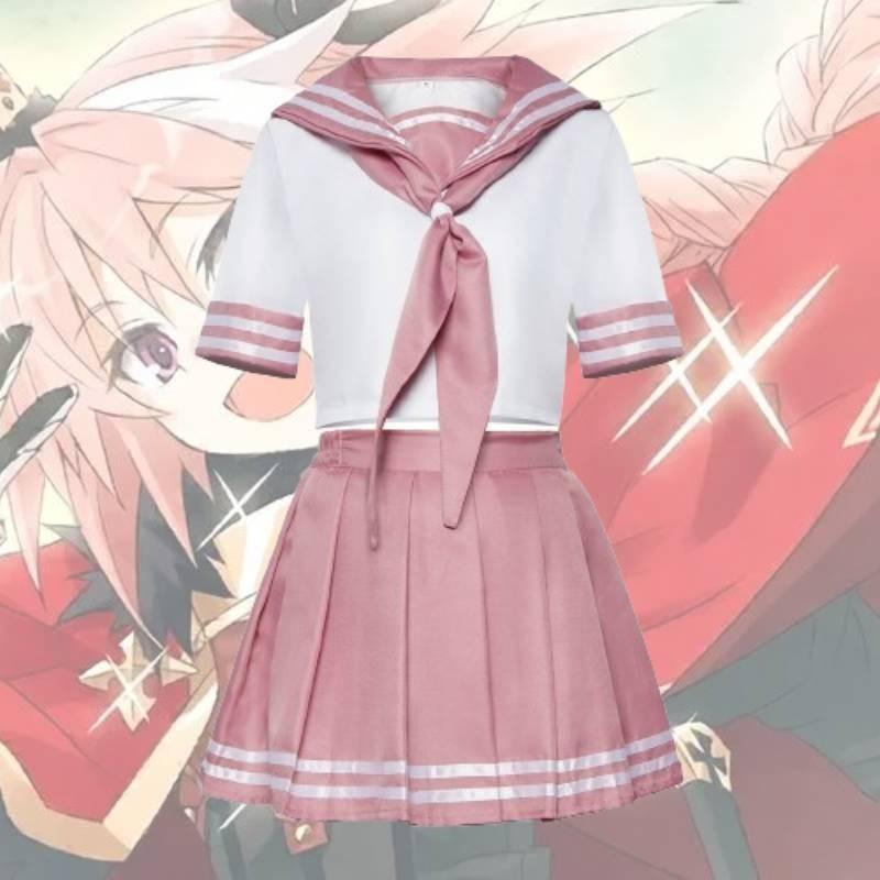 Косплей Судьба Астольфо Матросская форма с бантом-бабочкой Японские студенческие носки