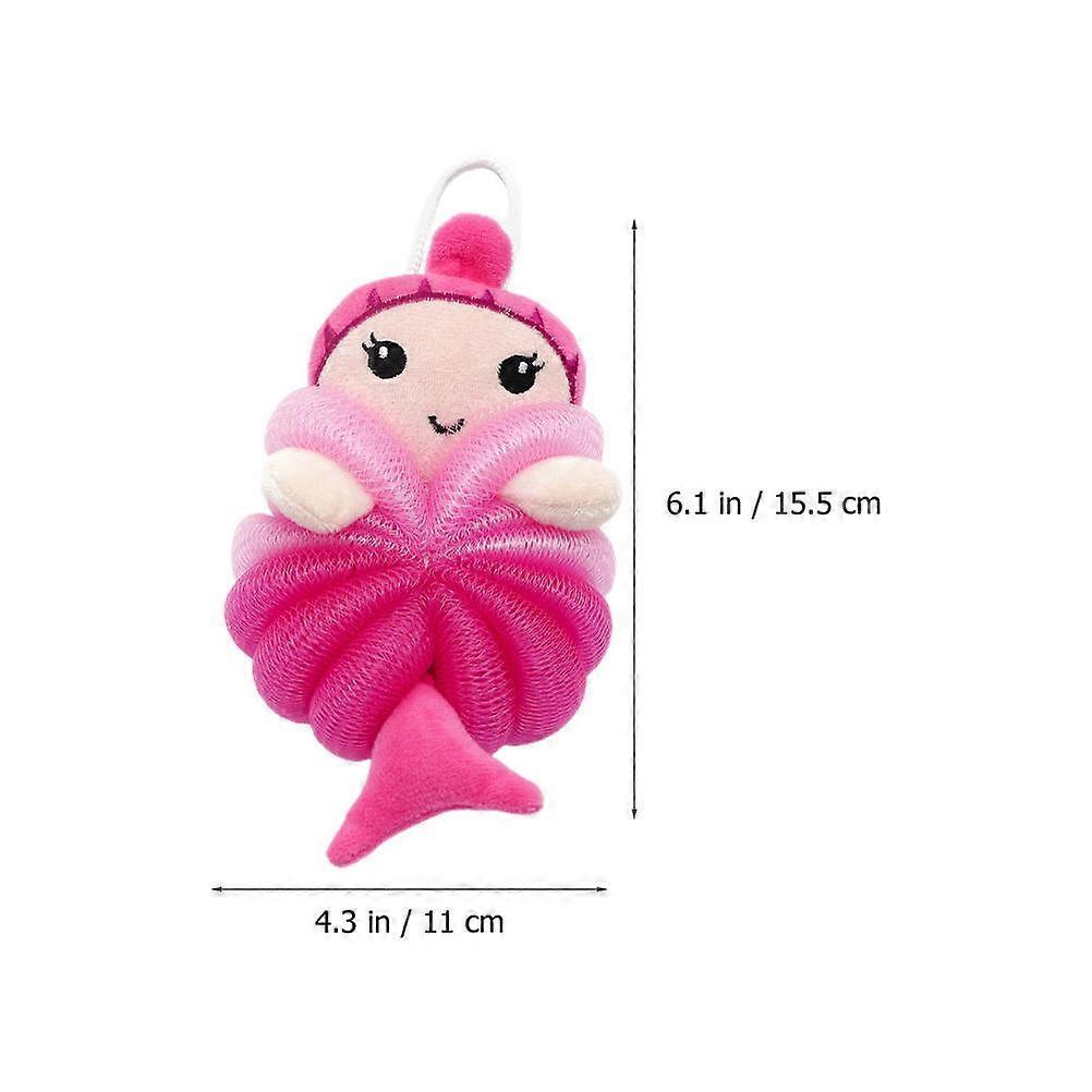Kids Shower Scrubber Ball for Bath Skin Scrubber Tool 8Pcs