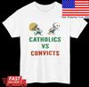 Футболка Catholics Vs Convicts 1988 TE8902 Унисекс