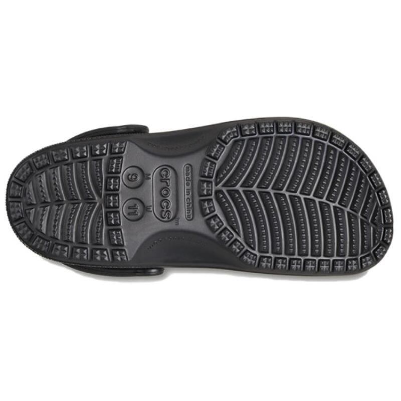 Crocs Casual Fashion Hole Shoes Men's Black Grey