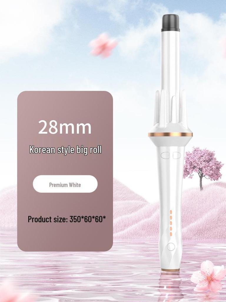 Minhuang Automatic Rotating Hair Curler - Safe, Wavy Curls for Women