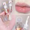 Lip Oil Gloss Moisturizer Jelly Lipstick Balm Big Lip Brush 5g Lip Plumper for Moisturizing Hydrating And Nourishing No-Sticky Gloss Lip Balm