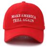 Высококачественная бейсболка с надписью MAKE AMERICA TRILL AGAIN Snapback, хлопковая бейсболка для женщин унисекс, регулируемая шляпа для папы в стиле хип-хоп с костью