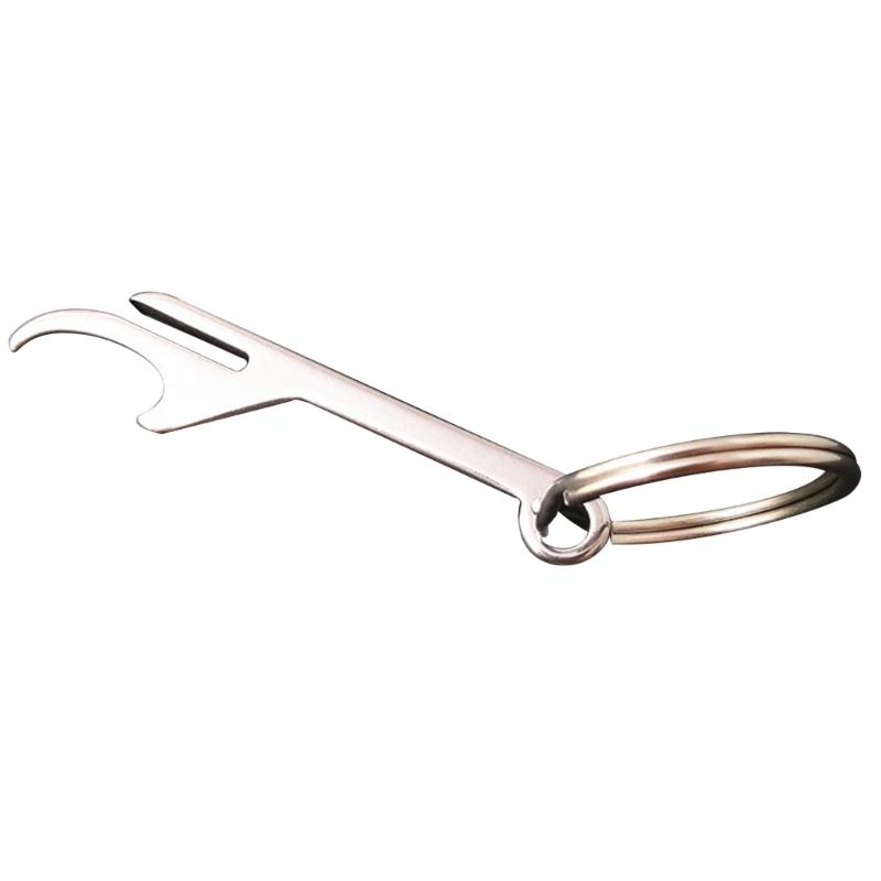 Bottle Opener with Keychain, Stainless Beer Opener Portable Mini Opener Pendant Pocket Keyring Bottle Opener Funny Gifts