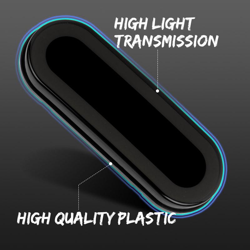 Oval 3 in 1 LED Tail Lights 68led Dynamic Flowing Turn Signal Light DRL Tail Running Light For Car Truck Trailer Lorry 12V 24V