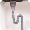 Flexible Water Pipe Wash Basin Drainage Pipes Lengthen Deodorant Prolong Water Pipes Plumbing Hoses