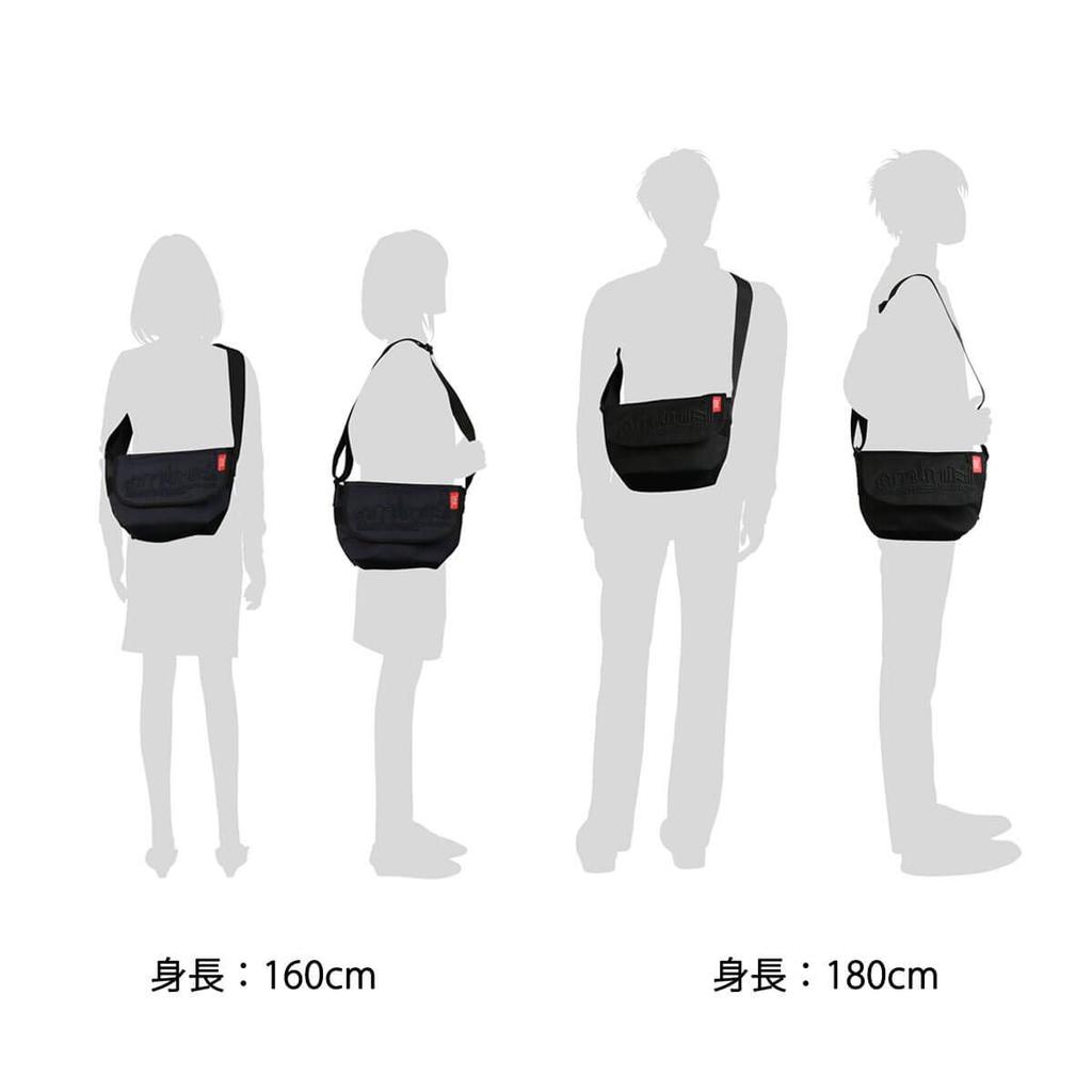 Сумка-мессенджер Официальная сумка-мессенджер с вышивкой MP Повседневная сумка-мессенджер Темно-синяя [Manhattan Portage]