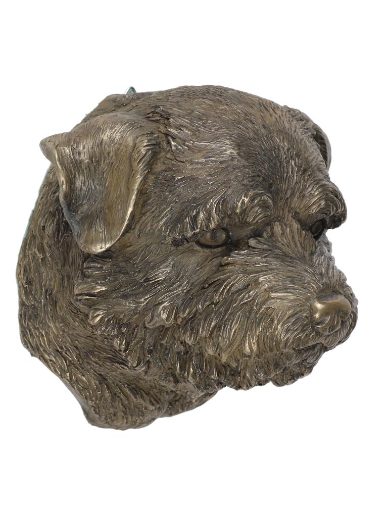 Norfolk Terrier I - Dog Statue, Hanging Bust, Unique Decoration for Dog Lover by Art-Dog Brand
