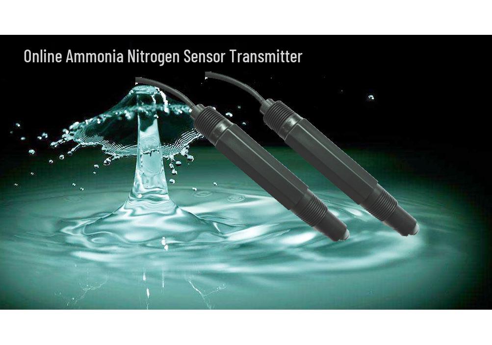Датчик аммонийного азота для мониторинга качества воды, диапазон 0-1000 ppm