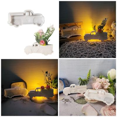 Силиконовая форма для украшения грузовика, гипсовые цементные формы, инструменты для изготовления ювелирных изделий, фигурки, формы, подходящие для любителей рукоделия