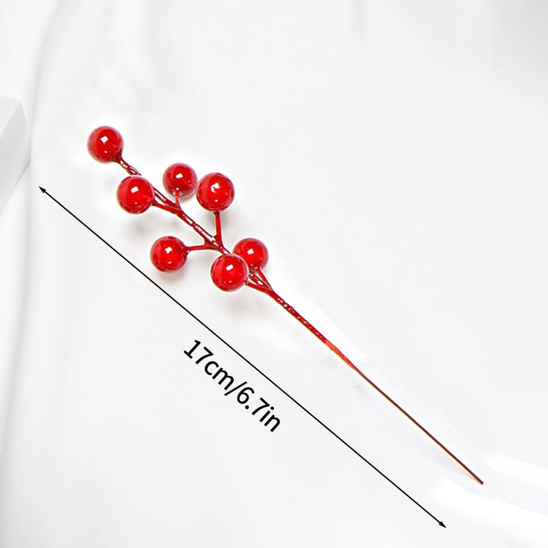 10/20 шт. искусственные ягоды искусственные цветы рождественский новогодний декор елочные украшения пенопластовый цветочный букет DIY украшение для рабочего стола